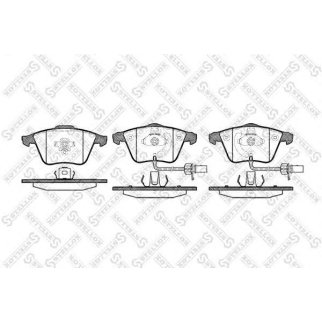 Колодки тормозные STELLOX _002003SX фото