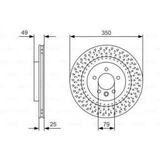 Диск тормозной BOSCH 0 986 479 D31 фото