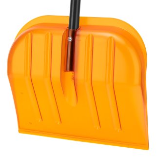 Лопата снеговая поликарбонат 465х410х1390 мм, стал. черенок, усиленная Сибртех фото 5