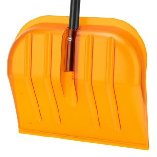 Лопата снеговая поликарбонат 465х410х1390 мм, стал. черенок, усиленная Сибртех фото 5