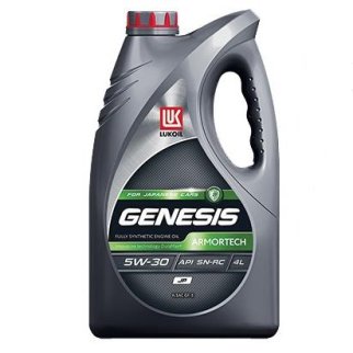 Масло моторное ЛУКОЙЛ GENESIS Armortech JP 5W30 4л фото