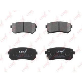 Колодки тормозные задние дисковые к-кт LYNXauto BD-4407 фото