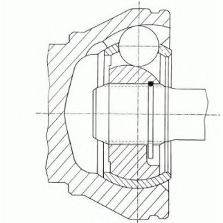 ШРУС внутренний GKN 304841 фото