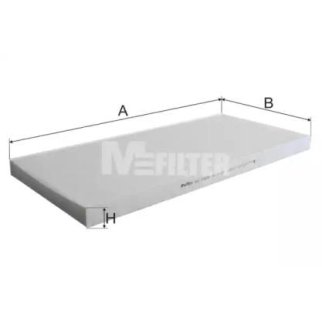 KA962_фильтр воздушный !кабины/отопителя 450x206x25 IVECO Stralis фото