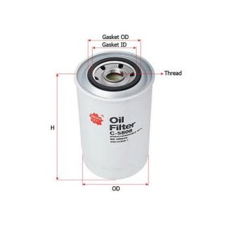Фильтр масляный SAKURA C5808 фото