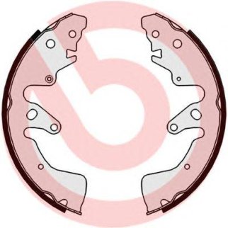 Колодки барабанные к-кт brembo S 79 524 фото