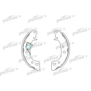 Колодки барабанные CITROEN AX 86-98, SAXO 96-03, PEUGEOT 106 I 91-96, 106 II 96- фото