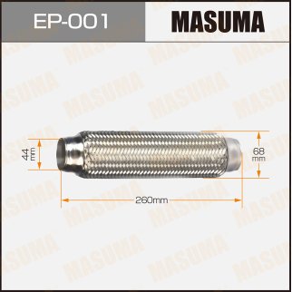 Гофра глушителя Masuma EP-001 фото