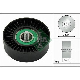 Ролик-натяжитель ручейкового ремня INA 532 0558 10 фото