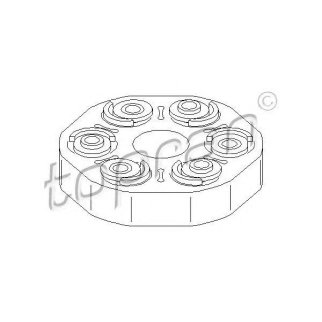 Муфта эластичная карданн. вала topran 501592755 фото