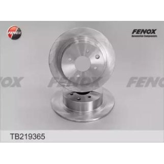 Диск тормозной задний Fenox TB219365 фото