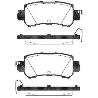 1507 00_колодки дисковые задние! Mazda CX-5 2.0/2.0D 11> фото