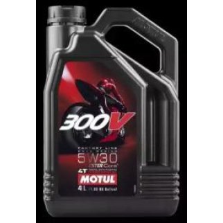 Масло моторное MOTUL 300V FL ROAD RACING 5W30 4T 4L фото 1