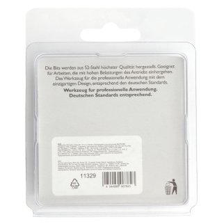 Набор бит РН1х25, сталь S2, (10шт) GROSS фото 8