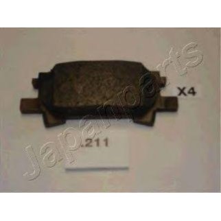 Колодки тормозные Japanparts PP-211AF фото
