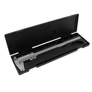 Штангенциркуль 250мм 0,02мм металлический, с глубиномером MATRIX фото