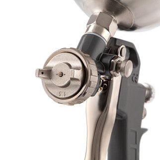 Краскопульт MATRIX с в/б V=0,6л + сопла диаметром 1.2, 1.5 и 1.8мм фото 6