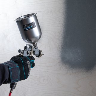 Краскопульт MATRIX с в/б V=0,6л + сопла диаметром 1.2, 1.5 и 1.8мм фото 12