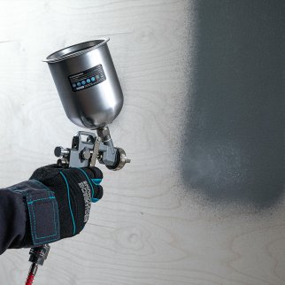 Краскопульт MATRIX с в/б V=0,6л + сопла диаметром 1.2, 1.5 и 1.8мм фото 10