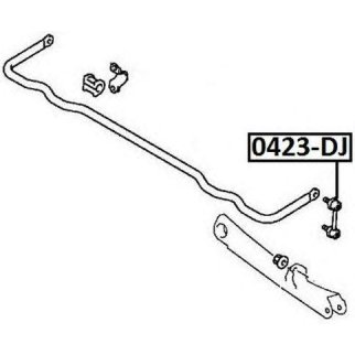 Стойка заднего стабилизатора ASVA 0423-DJ фото