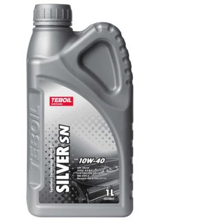 Масло моторное TEBOIL Silver SN 10W-40 полусинтетическое 1 л 3452410 фото