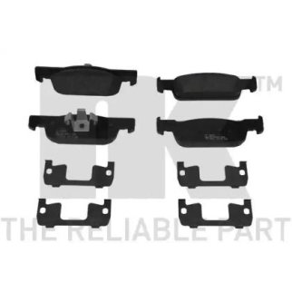 Колодки тормозные RENAULT LOGAN II/SANDERO II 16V 14- пер. фото