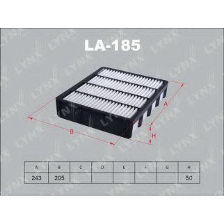 Фильтр воздушный LYNXauto LA185 фото