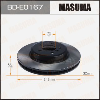 Диск тормозной MASUMA front BMW 6-SERIES (F13), 5-SERIES (F11) фото