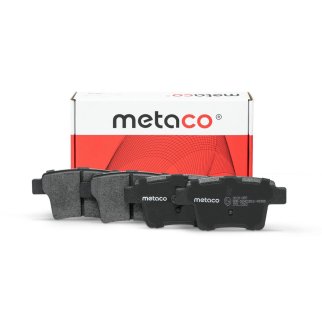 Колодки тормозные задние дисковые к-кт metaco 3010-097 фото