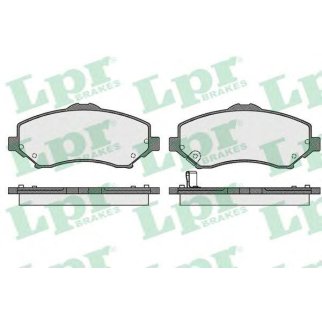 Колодки тормозные передние к-кт Lpr 05P1548 фото