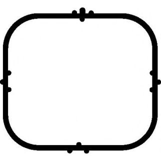 Прокладка впускного коллектора Elring 489.870 фото