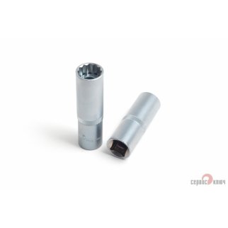 Головка свечная 16мм 1/2" с магнитом СЕРВИС КЛЮЧ фото