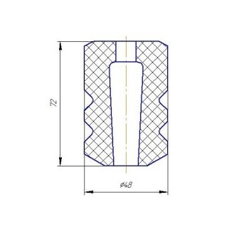 Отбойник амортизатора TRIALLI BC 0184 фото 2