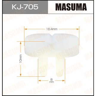 KJ-705_клипса! Mazda MPV 89-99 фото