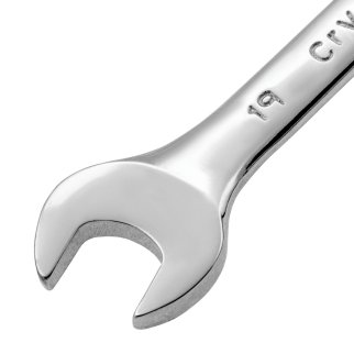 Набор ключей комбинированных 6-22 мм, 9 шт, полированный хром MATRIX фото 4