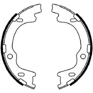 Колодки барабанные к-кт FERODO FSB4022 фото