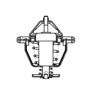 Термостат для а/м Great Wall Hover H5 (10-) 2.0D (82 С) (термоэл.) (LT 3007) фото 4