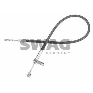 Трос ручного тормоза L фото