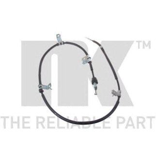 Трос стояночного тормоза задний левый / HYUNDAI Elantra-IV,i30 (дисковые тормоза) 06~12 фото