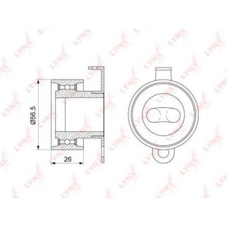Ролик ГРМ LYNXauto PB1140 фото