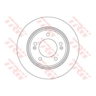 Диск тормозной задний TRW DF6627 фото