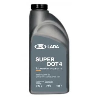 Жидкость тормозная LADA Super DOT4 0,5л фото