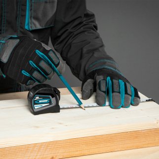 Рулетка 3м х 16мм Doppelhaken односторонний зацеп нейлон GROSS фото 1