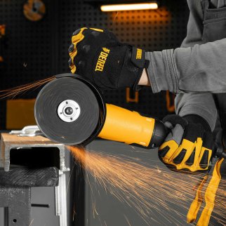 DENZEL 26908 Машина шлифовальная угловая AG125-1100A, 1100 Вт, 125 мм, 3000-11000 об/мин фото 1