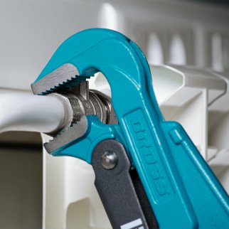 GROSS 15603 Ключ трубный рычажный, №2, 1, 5", цельнокованый, CrV, тип - "L фото 1