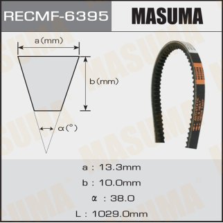 Ремень клиновый 13x1029 мм MASUMA 6395 фото