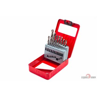 Набор свёрл по металлу (1-10ммчерез 0,5мм) в металле СЕРВИС КЛЮЧ фото