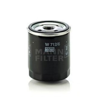 Фильтр масляный MANN FILTER W 7126 фото
