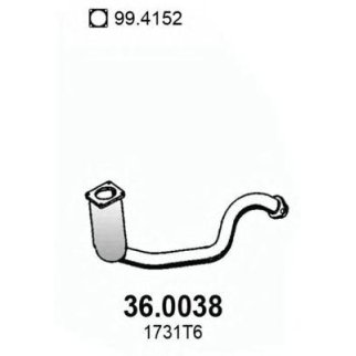 Катализатор ASSO 36.0038 фото