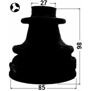 Пыльник ШРУСа FEBEST 2115-GEMTT фото 2 Пыльник ШРУСа FEBEST 2115-GEMTT фото 2